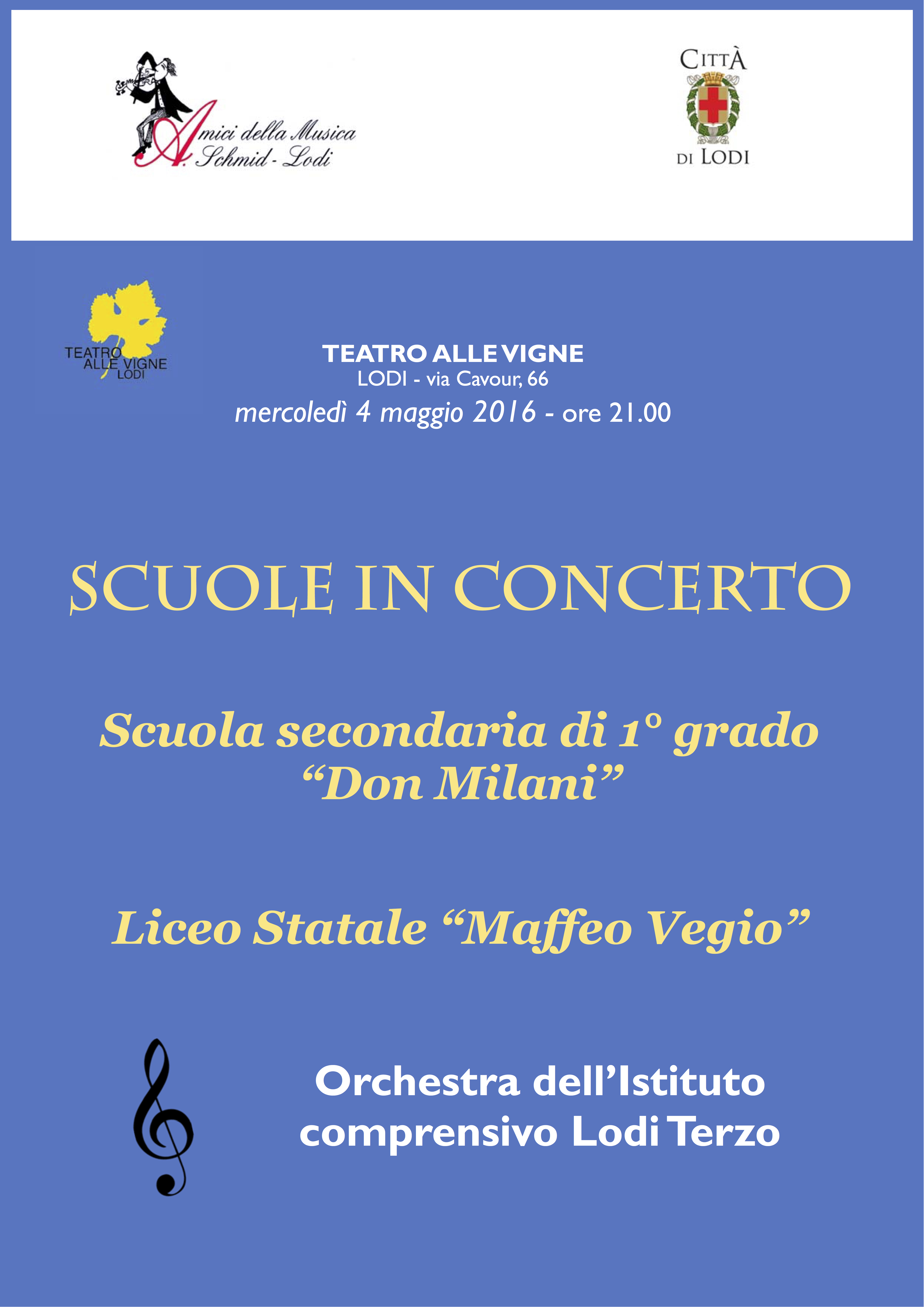 Concerto scuole